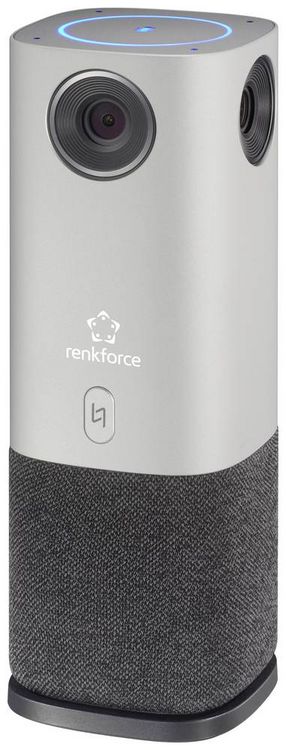 Produktbild: Renkforce RF-CC-800 360&deg; Videokonferenz-System Full HD 1920 x 1080 Pixel 360&deg; Erfassung, 4 Weitwinkel-Kameras, Voice Tracking