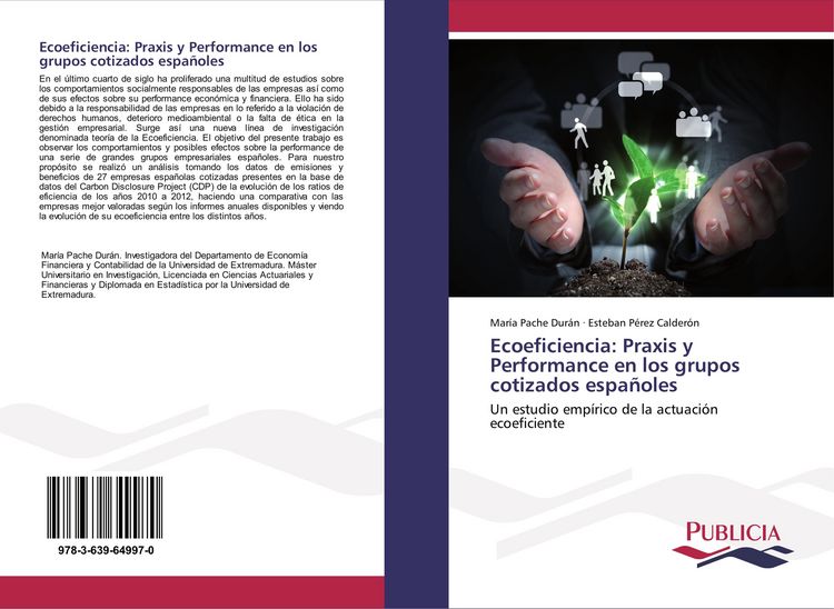 Produktbild: Ecoeficiencia: Praxis y Performance en los grupos cotizados espa&ntilde;oles