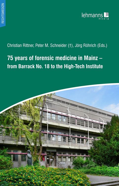 Produktbild: 75 years of forensic medicine in Mainz