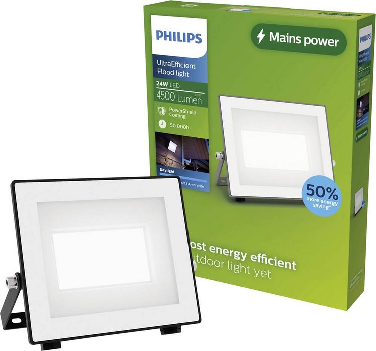 Produktbild: Philips LED Lois 929004643101 LED-Au&szlig;enstrahler 24W Leuchtfarben: Kaltwei&szlig;