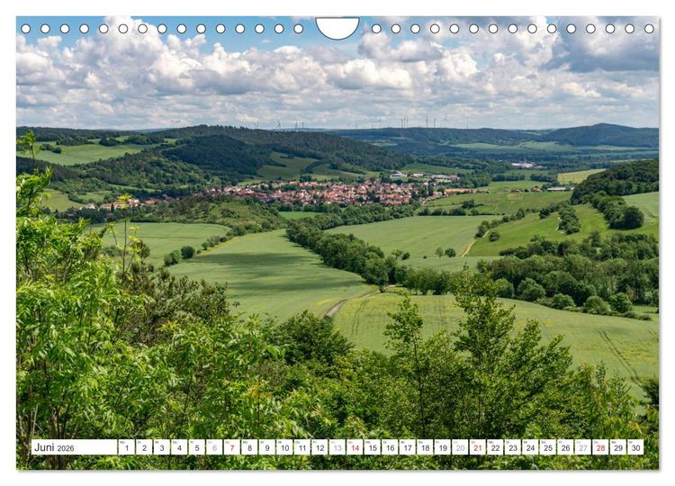 Produktbild: Deutsche Bundesl&auml;nder - Th&uuml;ringen (Wandkalender 2026 DIN A4 quer), CALVENDO Monatskalender