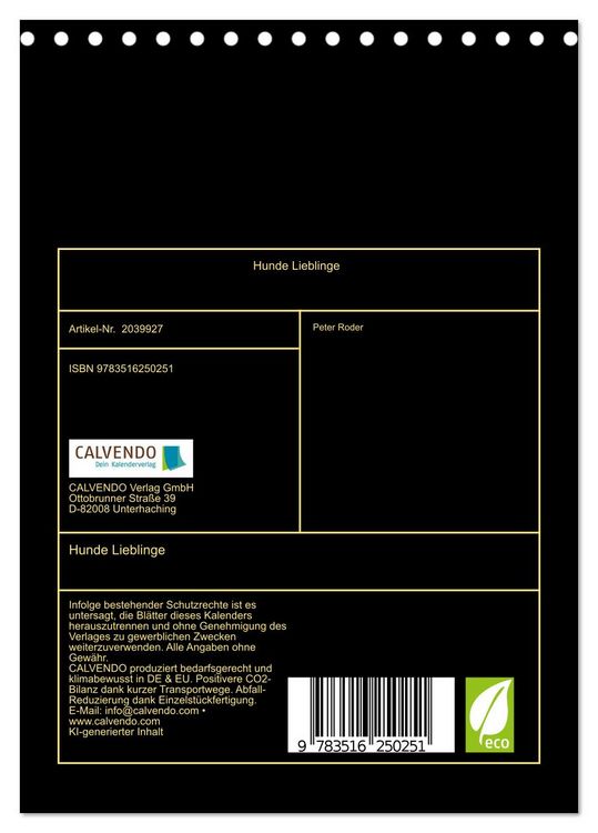 Produktbild: Hunde Lieblinge (Tischkalender 2026 DIN A5 hoch), CALVENDO Monatskalender