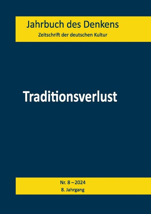 Produktbild: Jahrbuch des Denkens