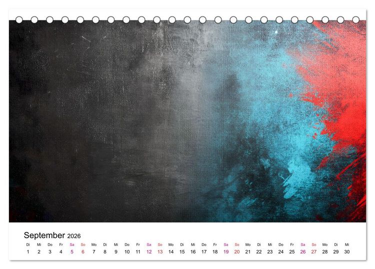 Produktbild: Mein kreativer Kalender (Tischkalender 2026 DIN A5 quer), CALVENDO Monatskalender