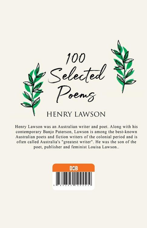 Produktbild: 100 Selected Poems, Henry Lawson
