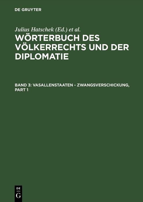 Produktbild: Vasallenstaaten - Zwangsverschickung