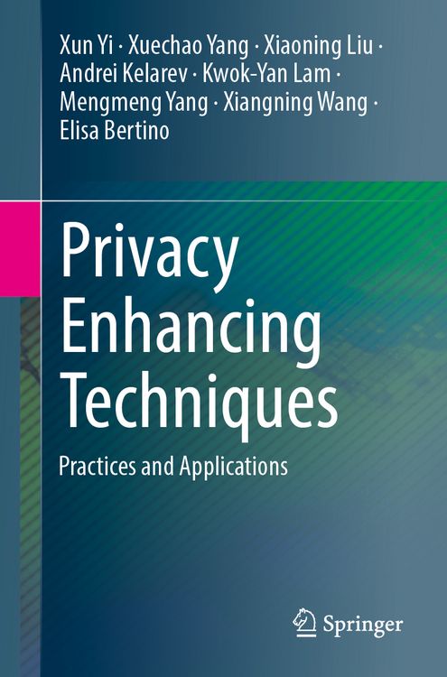 Produktbild: Privacy Enhancing Techniques