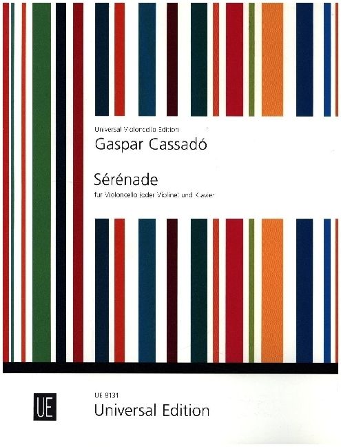 Produktbild: Cassad&oacute;, G: Serenade