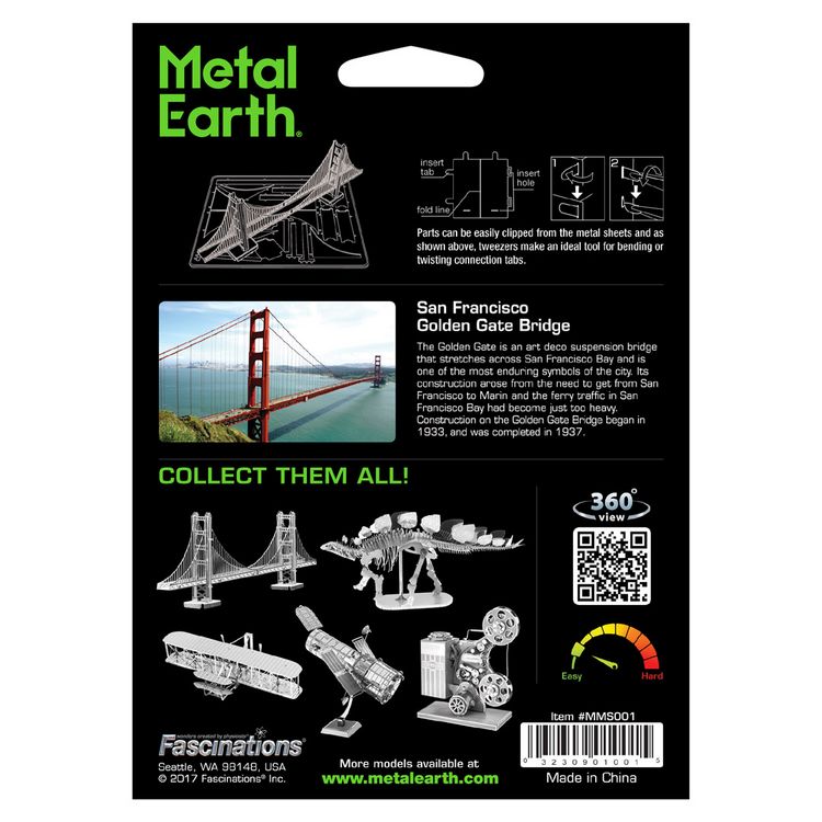 Produktbild: Metal Earth: Golden Gate Bridge