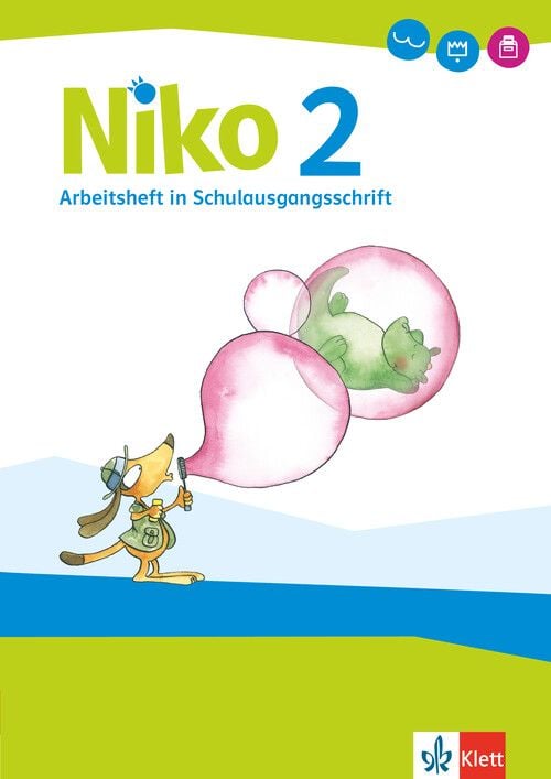 Produktbild: Niko Sprachbuch 2, Arbeitsheft in Schulausgangsschrift