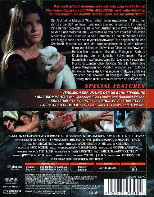 Produktbild: Das Haus des Satans - The Legacy (Mediabook) Cover A (+ DVD)