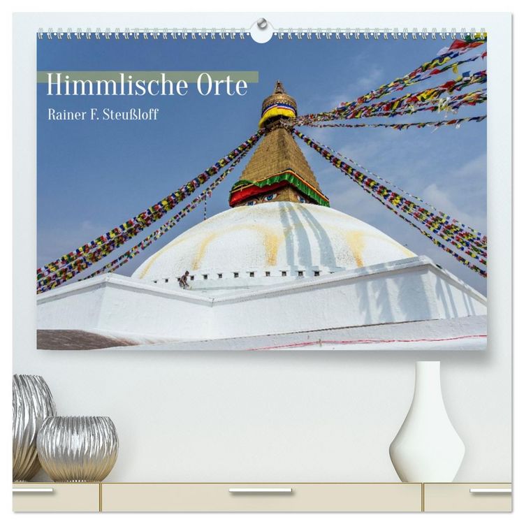 Produktbild: Himmlische Orte (hochwertiger Premium Wandkalender 2026 DIN A2 quer), Kunstdruck in Hochglanz