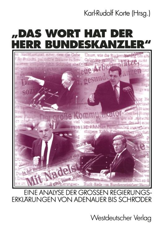Produktbild: Das Wort hat der Herr Bundeskanzler