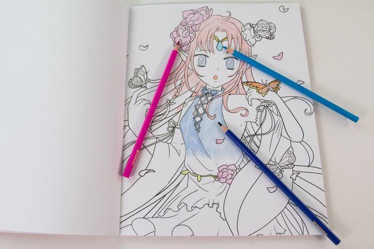 Produktbild: I love Manga & Anime - Das Malbuch