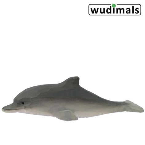 Produktbild: Wudimals A040804 - Delfin, Dolphin, handgeschnitzt aus Holz