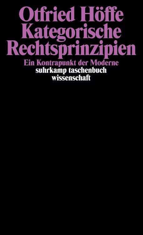 Produktbild: Kategorische Rechtsprinzipien