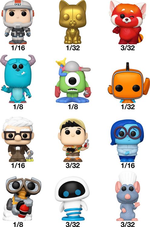 Produktbild: Bitty POP Singles: Pixar- 32PC PDQ