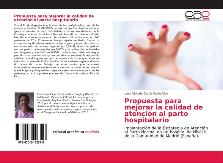 Produktbild: Propuesta para mejorar la calidad de atenci&oacute;n al parto hospitalario