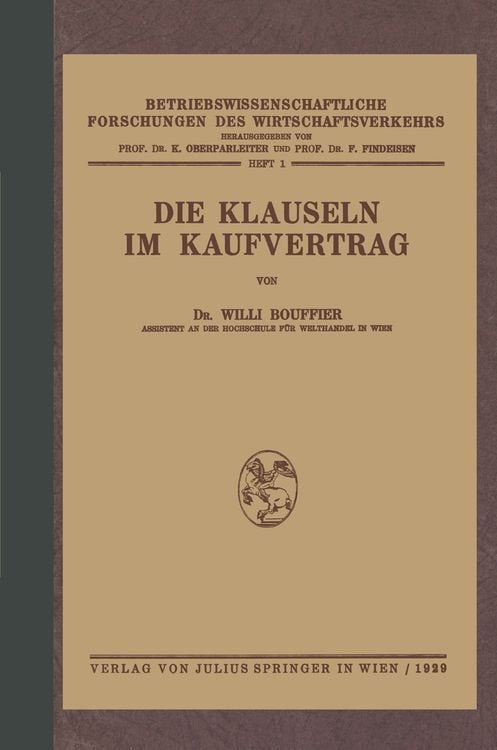 Produktbild: Die Klauseln im Kaufvertrag