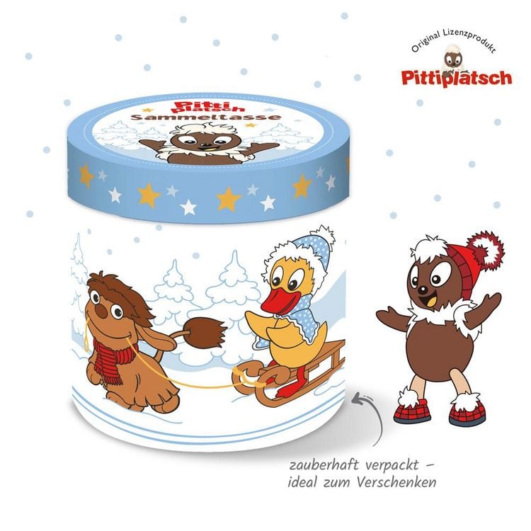 Produktbild: Tr&ouml;tsch Pittiplatsch Sammeltasse Winter