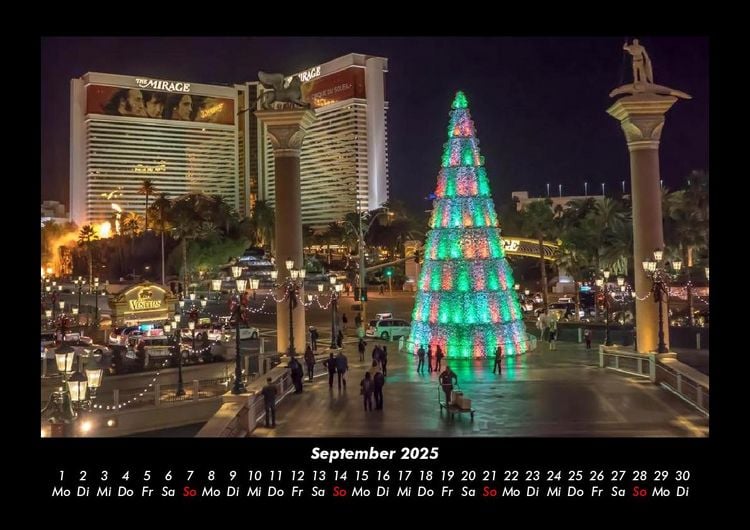 Produktbild: Las Vegas 2025 Fotokalender DIN A3