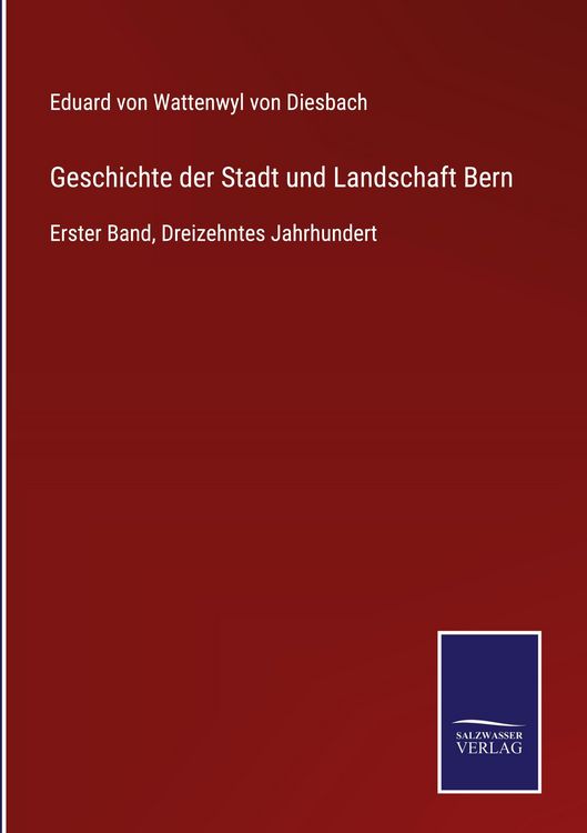 Produktbild: Geschichte der Stadt und Landschaft Bern