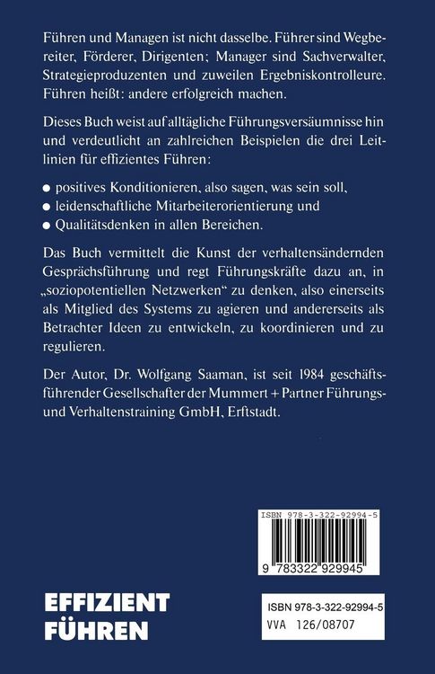 Produktbild: Effizient F&uuml;hren