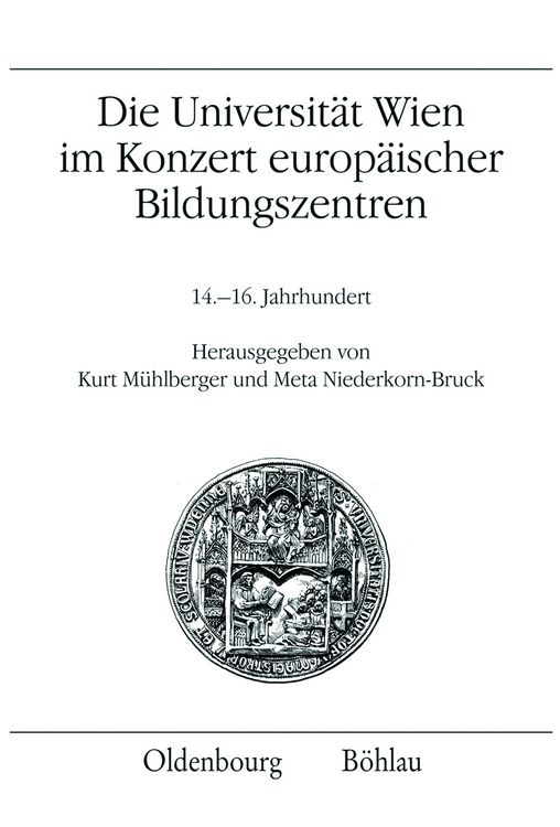 Produktbild: Die Universit&auml;t Wien im Konzert europ&auml;ischer Bildungszentren