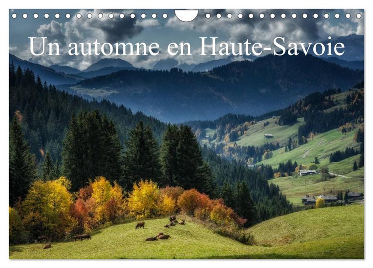 Produktbild: Un automne en Haute-Savoie (Calendrier mural 2026 DIN A4 vertical), CALVENDO calendrier mensuel