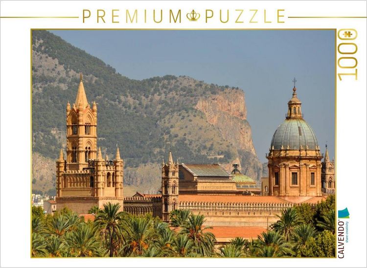 Produktbild: CALVENDO Puzzle Ein Motiv aus dem Kalender Palermo - die Stadt der &Uuml;berraschungen | 1000 Teile Lege-Gr&ouml;&szlig;e 64x48cm Foto-Puzzle f&uuml;r gl&uuml;ckliche Stunden