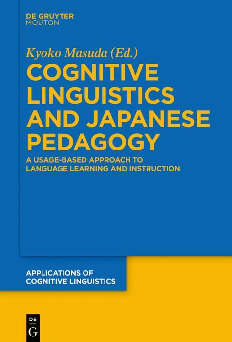 Produktbild: Cognitive Linguistics and Japanese Pedagogy