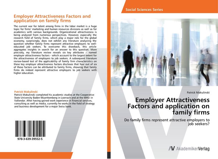 Produktbild: Employer Attractiveness Factors and application on family firms