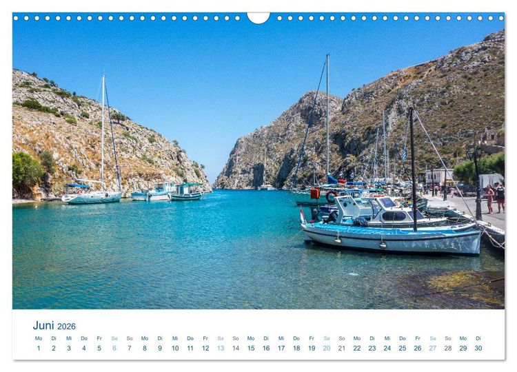 Produktbild: Kalimera Kalymnos (Wandkalender 2026 DIN A3 quer), CALVENDO Monatskalender