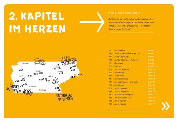 Produktbild: 52 kleine & gro&szlig;e Eskapaden in Deutschland &ndash; F&uuml;r Camper