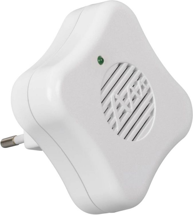 Produktbild: Gardigo mosquito repeller 66985 Insektenvertreiber Ultraschall (B x H x T) 65 x 65 x 68 mm Wei&szlig; 1 St.