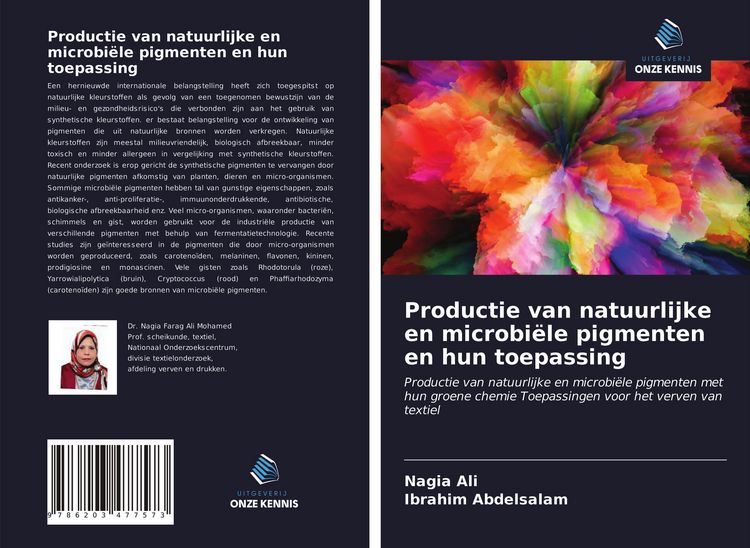 Produktbild: Productie van natuurlijke en microbi&euml;le pigmenten en hun toepassing