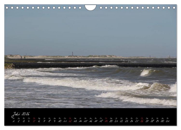 Produktbild: Baltrum (Wandkalender 2026 DIN A4 quer), CALVENDO Monatskalender