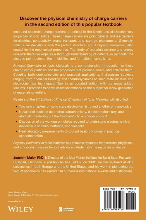 Produktbild: Physical Chemistry of Ionic Materials