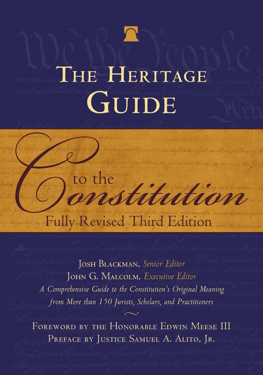 Produktbild: The Heritage Guide to the Constitution