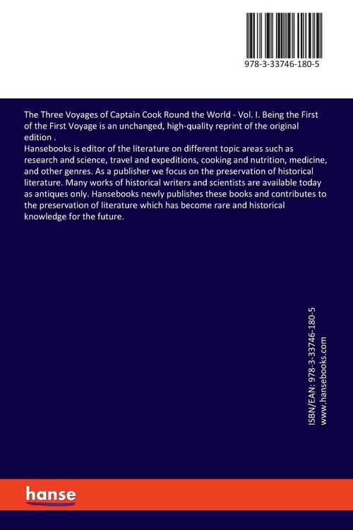 Produktbild: The Three Voyages of Captain Cook Round the World