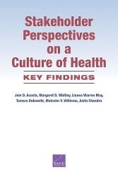 Produktbild: Stakeholder Perspectives on a Culture of Health