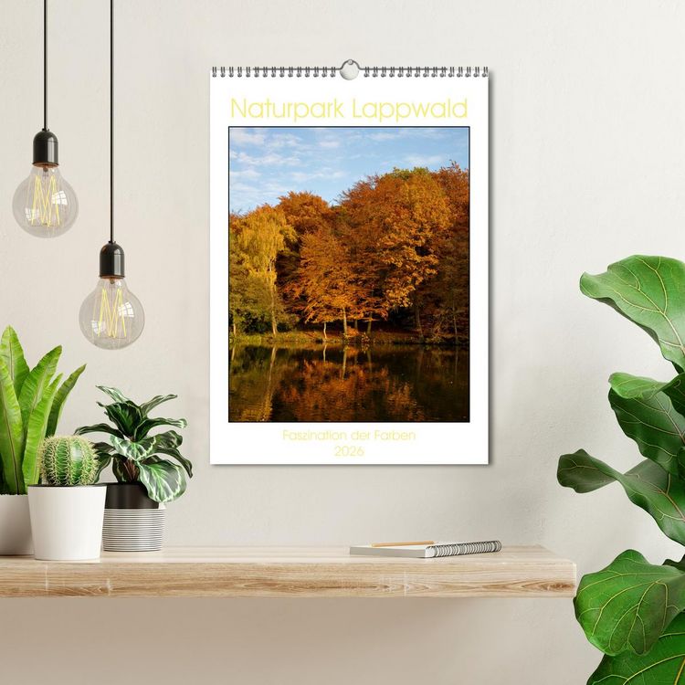 Produktbild: Faszination der Farben im Naturpark Lappwald (Wandkalender 2026 DIN A3 hoch), CALVENDO Monatskalender