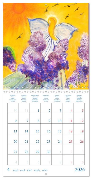 Produktbild: Colorful Fairies (Wall Calendar 2026 12 &times; 12 Inch) CALVENDO 12 Month Wall Calendar