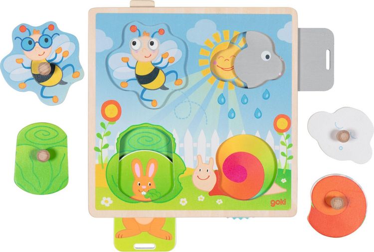Produktbild: Hintergrundbildpuzzle Im Garten