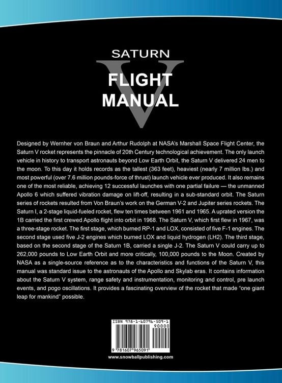 Produktbild: Saturn V Flight Manual