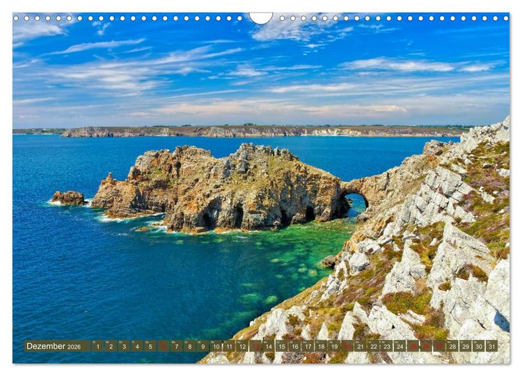 Produktbild: Crozon - Faszinierende Halbinsel im Westen der Bretagne (Wandkalender 2026 DIN A3 quer), CALVENDO Monatskalender
