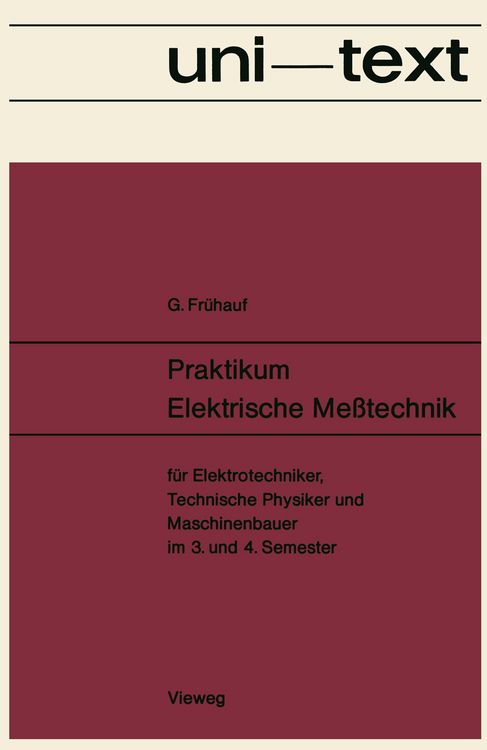 Produktbild: Praktikum Elektrische Me&szlig;technik