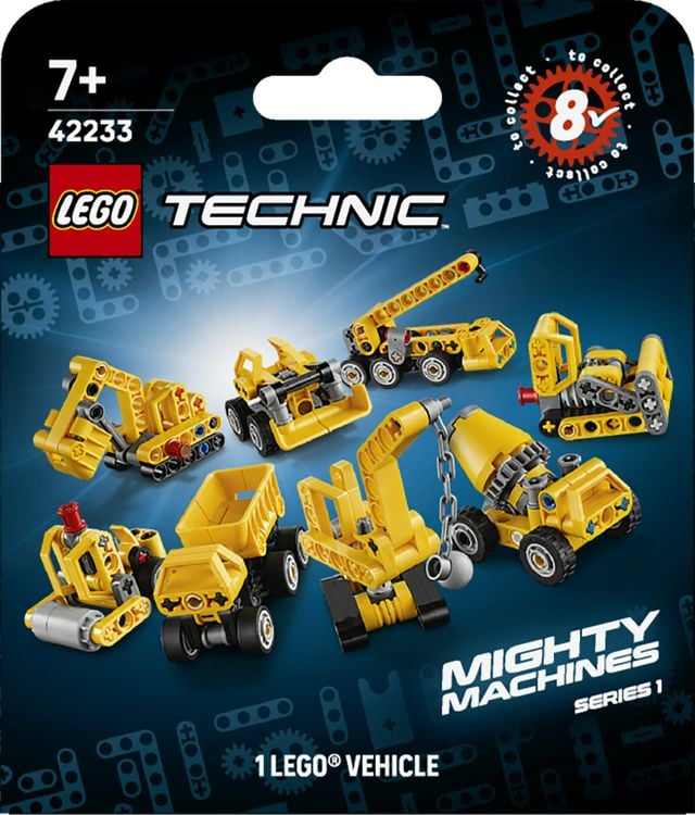 Produktbild: LEGO Technic M&auml;chtige Maschinen Baufahrzeug &Uuml;berraschungsbox 42233