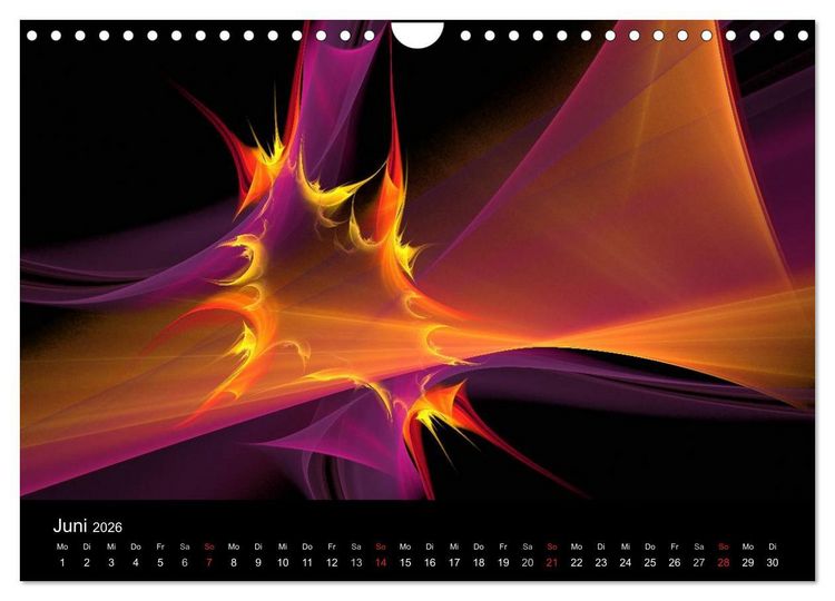 Produktbild: Wunderbare Welt der Farben 2026 (Wandkalender 2026 DIN A4 quer), CALVENDO Monatskalender