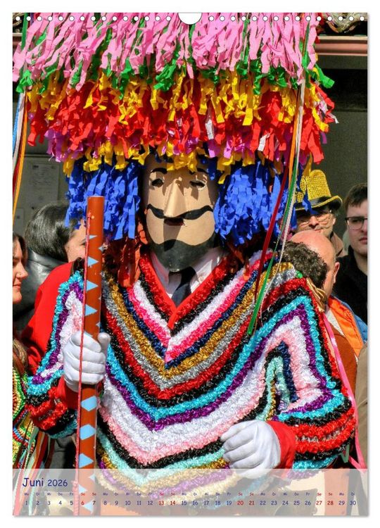 Produktbild: Karneval in Galicien (Wandkalender 2026 DIN A3 hoch), CALVENDO Monatskalender